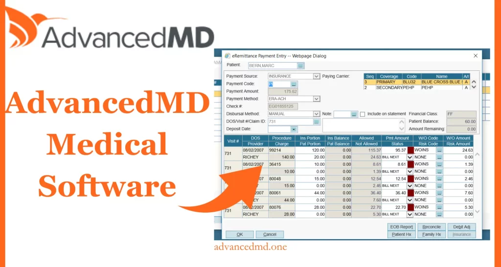 AdvancedMD Medical Software